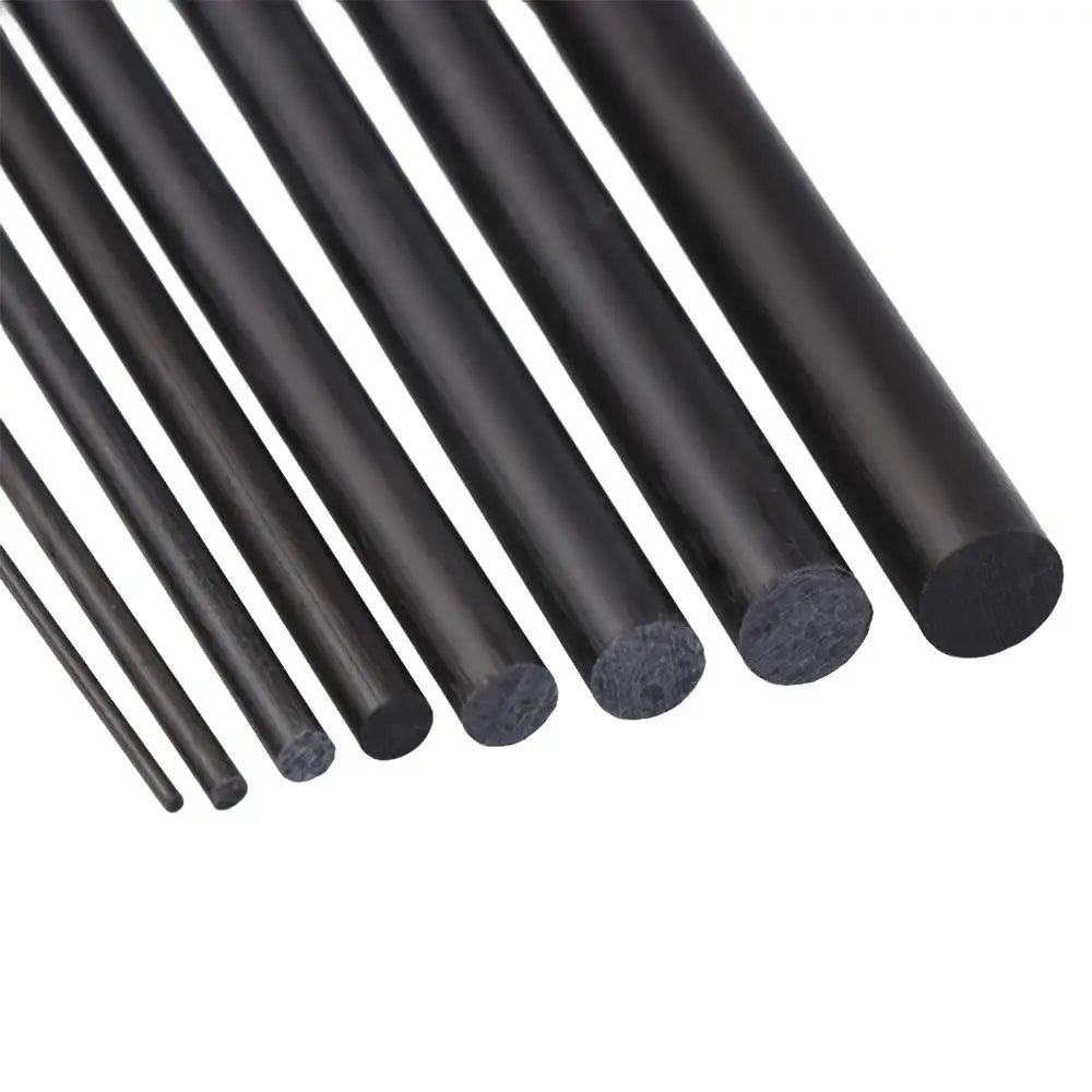 High Strength Carbon Fiber Sticks Wrapping Thread Light Weight Fishing Rod Repair Kit Reinforcement Rod 1mm~10mm