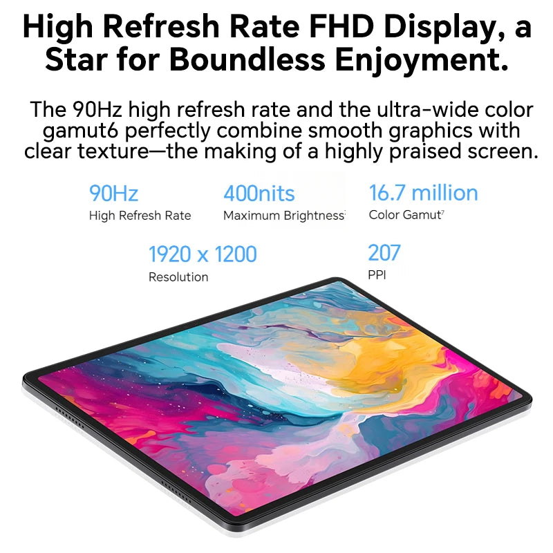 EU Version HONOR Pad X8a 11inch High Refresh Rate Eye Comfort 8300mAh Battery Large-amplitude Quad-speaker Voice Enhancement
