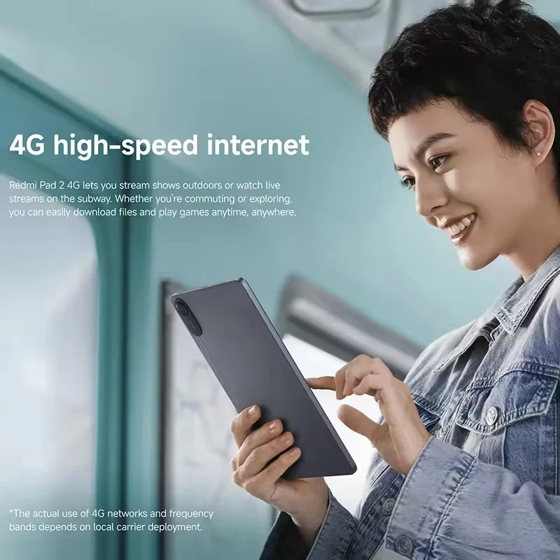 MediaTek Helio G100-Ultra Mi Tablet Global Version Wifi 11" 2.5K Crystal-clear Display MediaTek Helio G100-Ultra Mi Tablet  90Hz Display 9000mAh