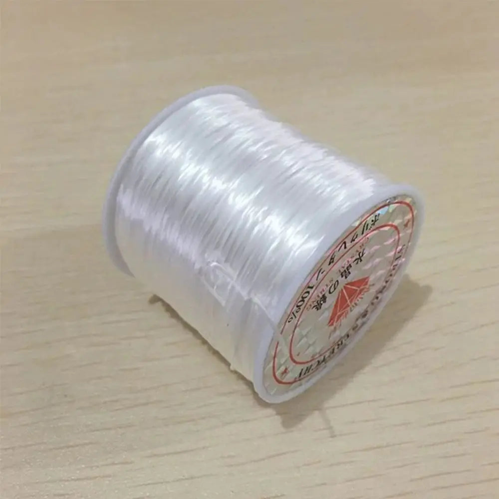 1 Roll Hot White Crystal Fishing Line Mixed 0.2 mm - 0.6 mm Thread Monofilament Strong Fish Wire Fishing Lines Nylon Braided