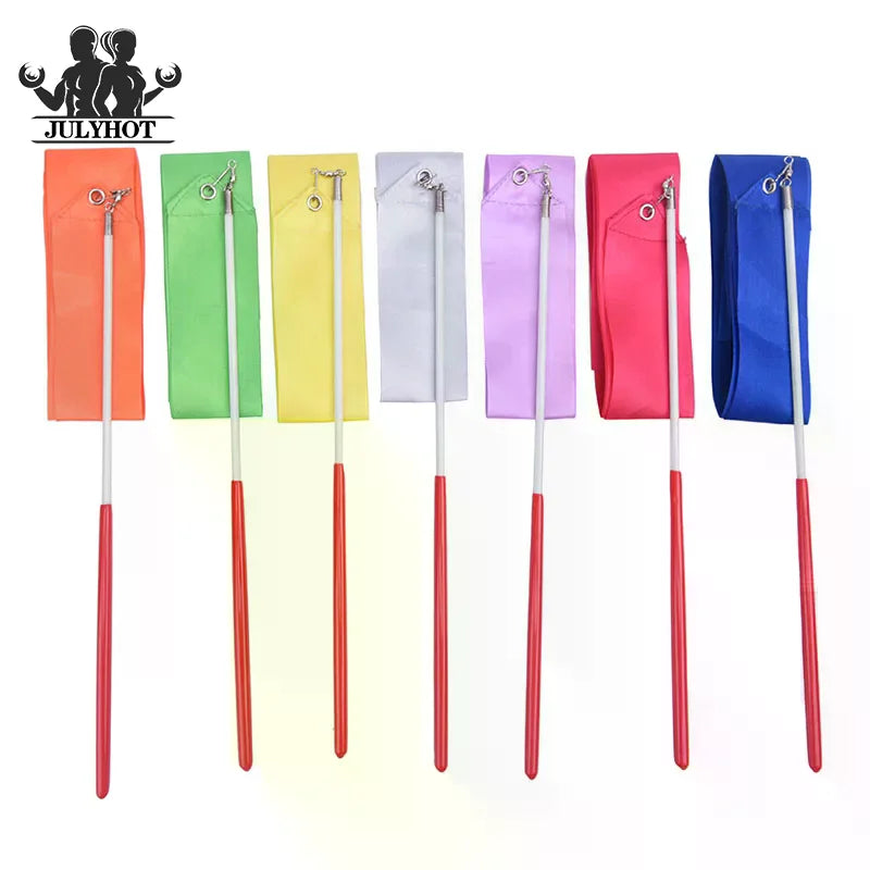 2m Professional Gym Ribbons Dance Ribbon Rhythmic Art Gymnastic Ballet Streamer