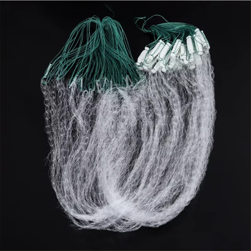 8M/20M New Monofilament Fishing Net Single Layer Fish Gillnet With Float Trap For Outdoor Hobbies Fishingman Fishing Accessories