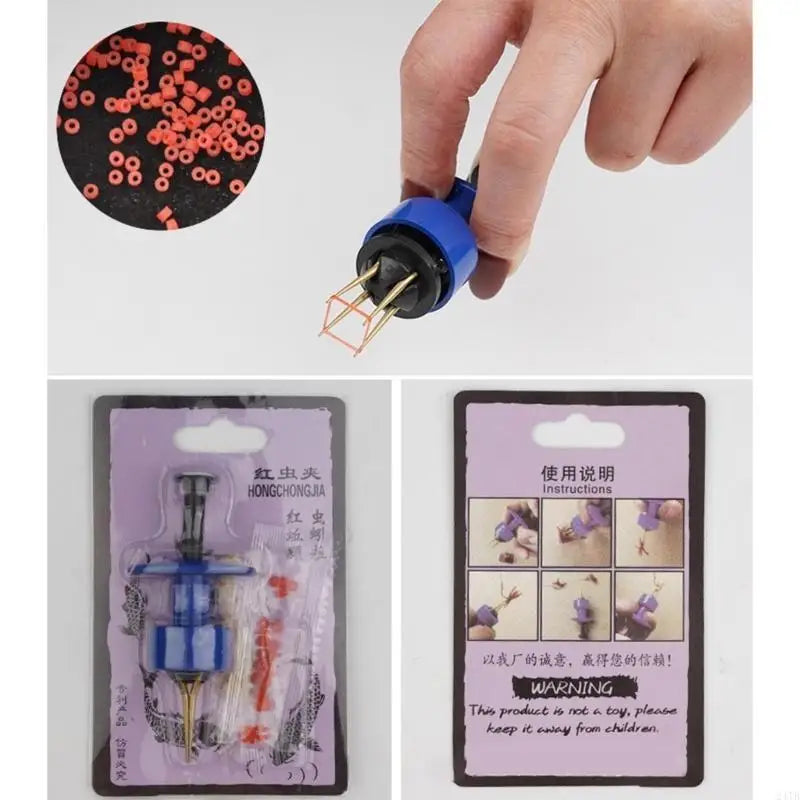 Fishing Terminal Tackle Pellet Bander Tool Set Pellet Baits Bander with Band