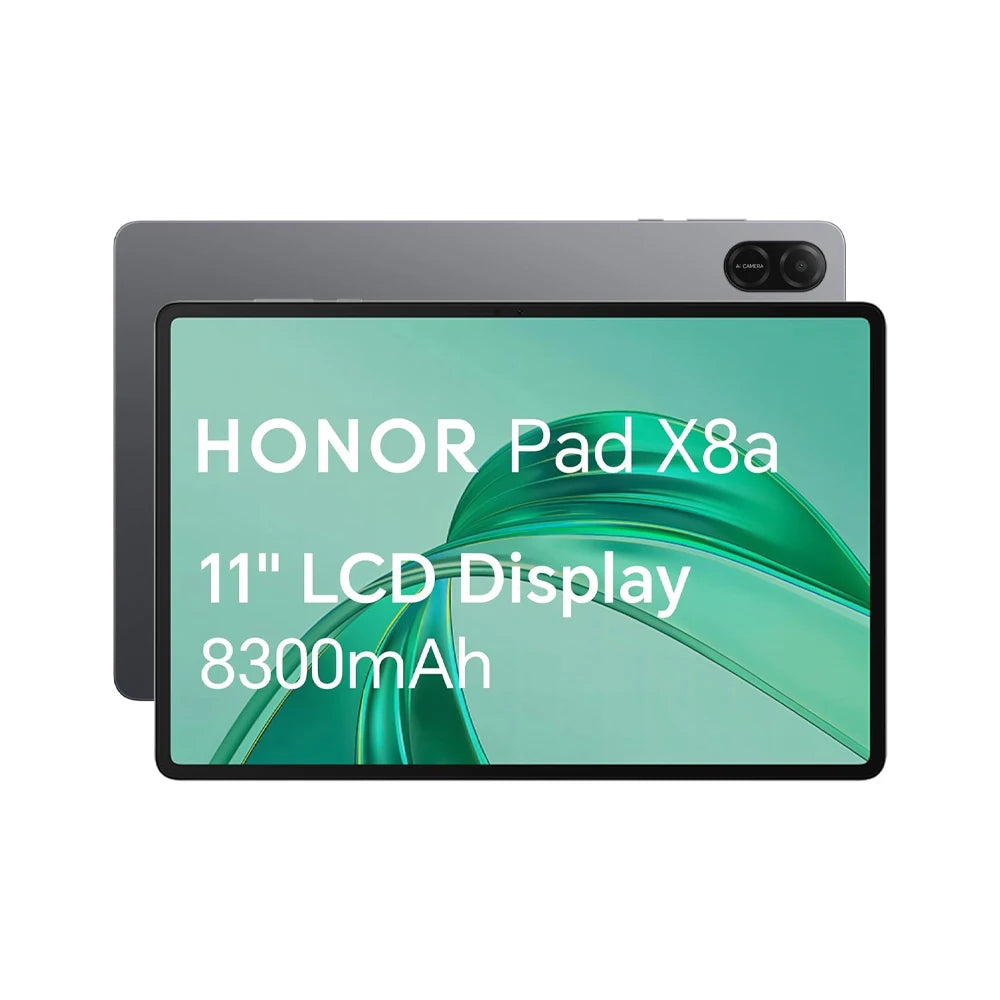 EU Version HONOR Pad X8a 11inch High Refresh Rate Eye Comfort 8300mAh Battery Large-amplitude Quad-speaker Voice Enhancement