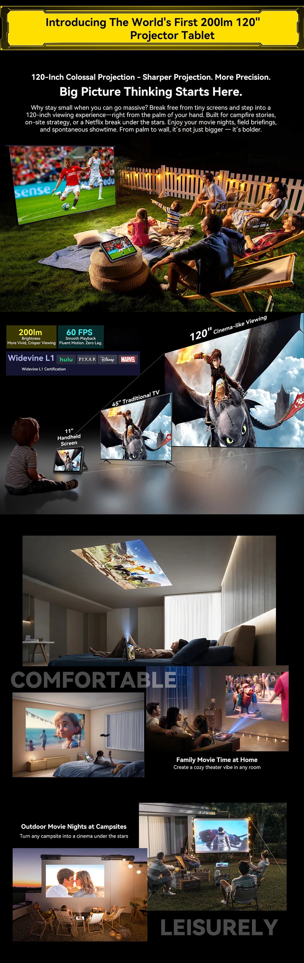 Blackview Active 12 Pro Rugged Tablet Android 15, Dimensity 7300 5G Pad 11 inch Widevine L1 Autofocus Projector, 16GB+ 1TB 30000mAh Tablet Phone 5G Calling