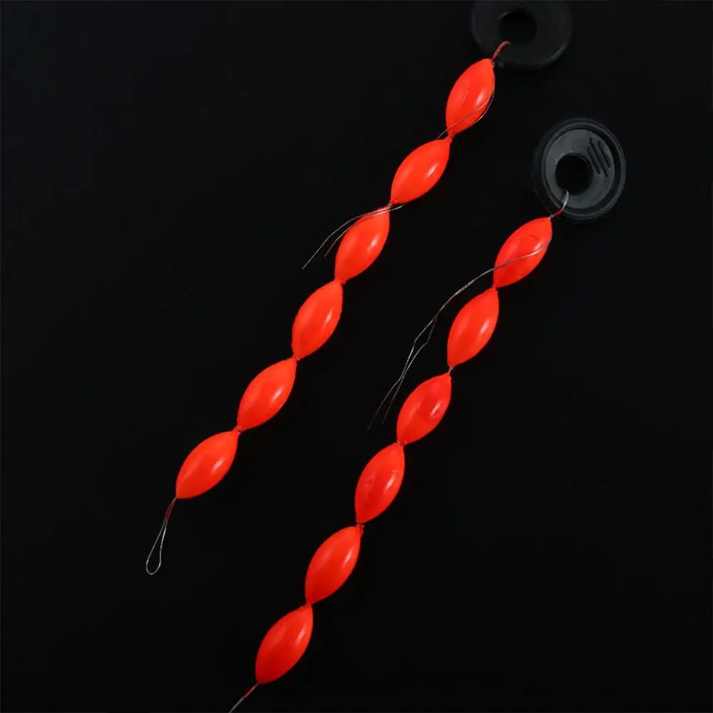 Fishing Float Fishing Buoys 6 In 1 Oval Stopper Seven Star Float Fishing Line Stopper Foam Space Bean String Type Fishing Float