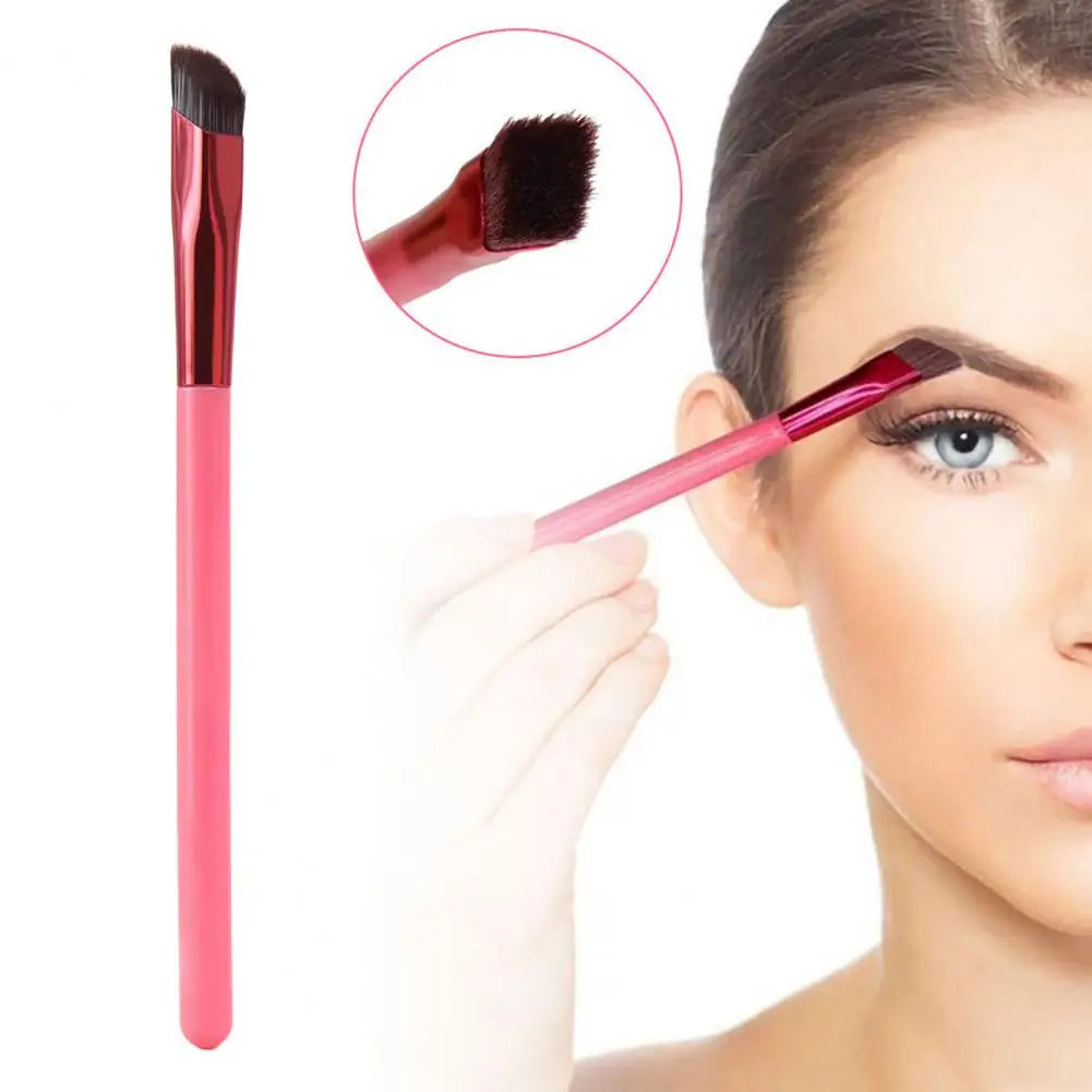 Eyebrow Brush Soft Dense Three-dimensional Bristles Bevel Design Natural Effect Wild Eyebrow Brush Hairline Brush