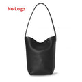 Minimalist Bucket Handbag Tote Bag PU Leather Commuter Shoulder Bag Large Capacity Autumn Winter Fashion Simple Women's Bag