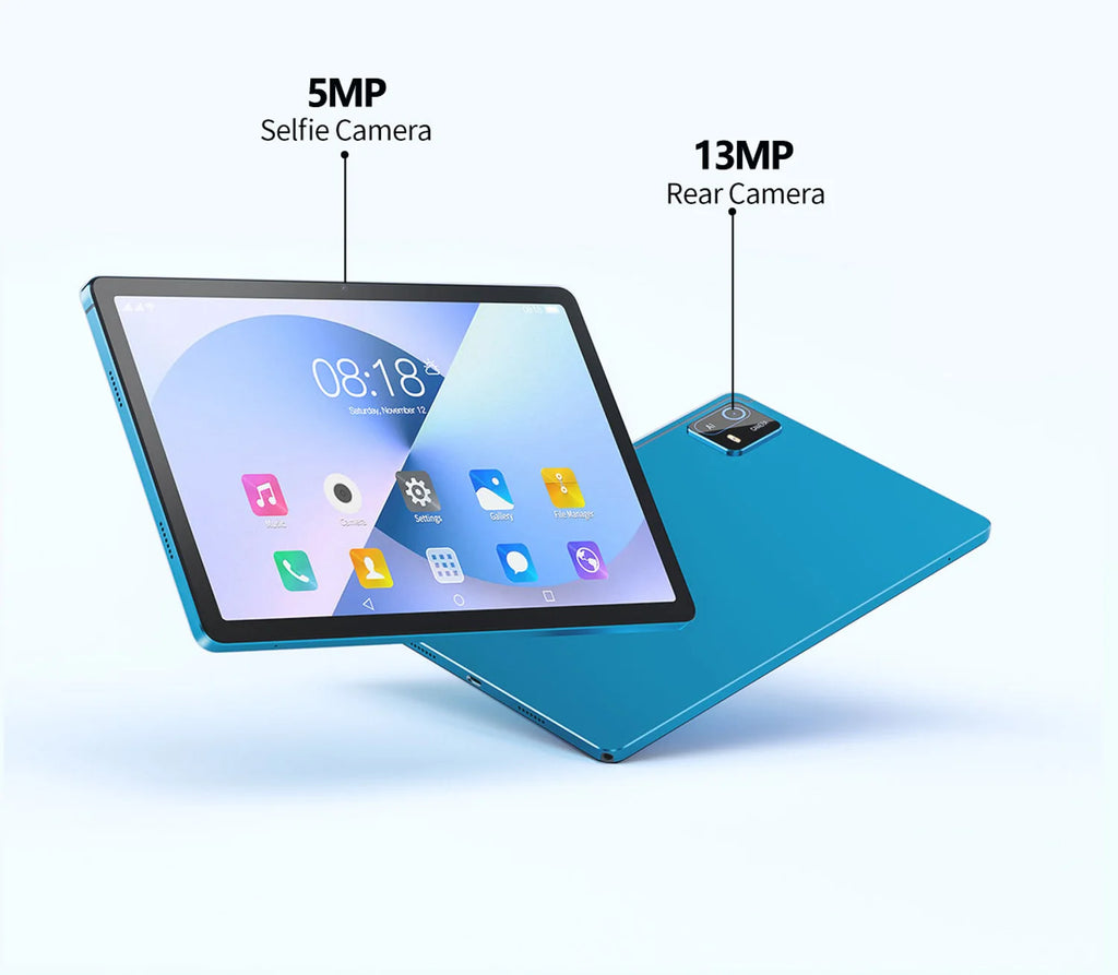New Arrivals 10.95 Inch Android Tablets Octa Core Processor 8GB RAM 256GB ROM Android 13 Dual SIM Dual Cameras HD Screen 8000mAh