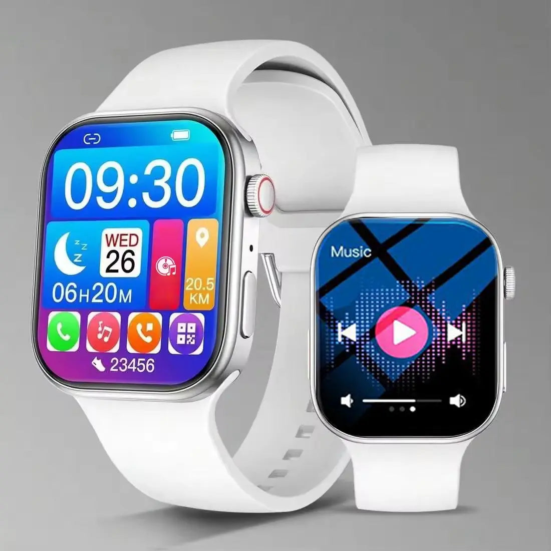 Smart Watch, Wireless Call/Dial, Multi-Sport Mode, Multiple APP Reminders, Suitable for Men and Women, Compatible with IPhone/An