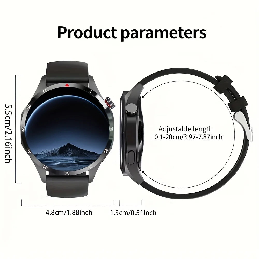 Smart Watch, 1.5-inch Touch Screen, Stylish Dot Strap, Sports Tracking, with Call Reminder/Message Reminder/Alarm Reminder