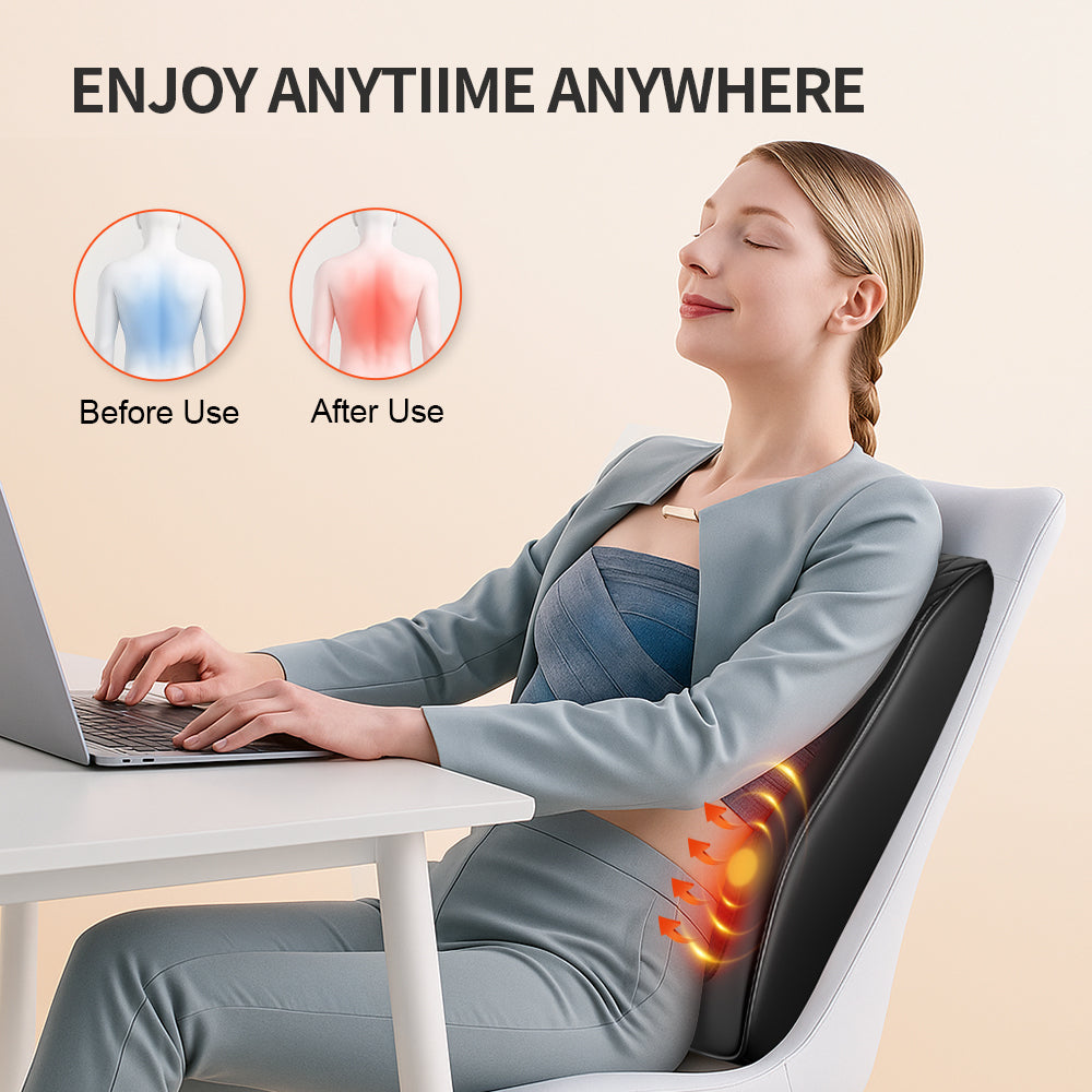 Heated Neck & Shoulder Pillow Massager