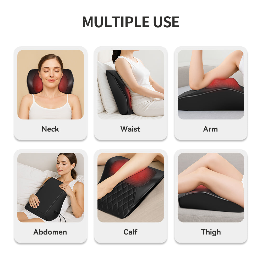 Heated Neck & Shoulder Pillow Massager